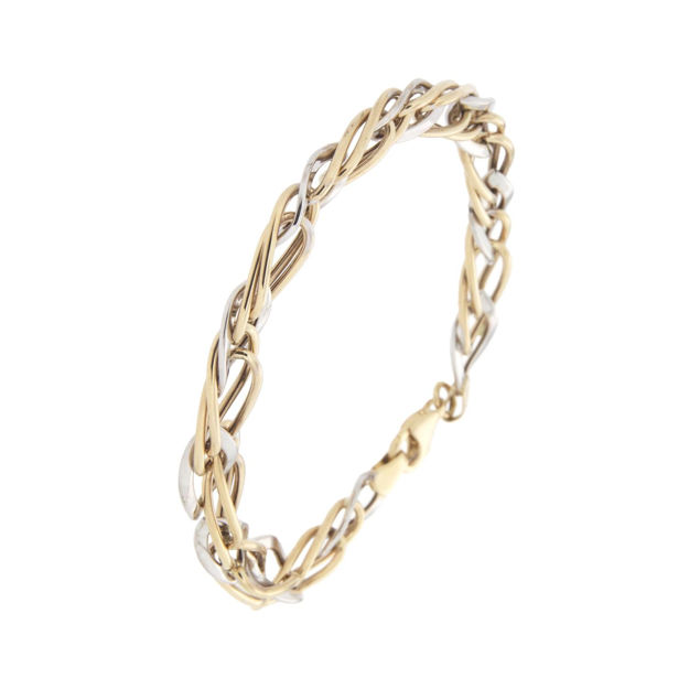 Gull armlenke tofarget 19,5cm