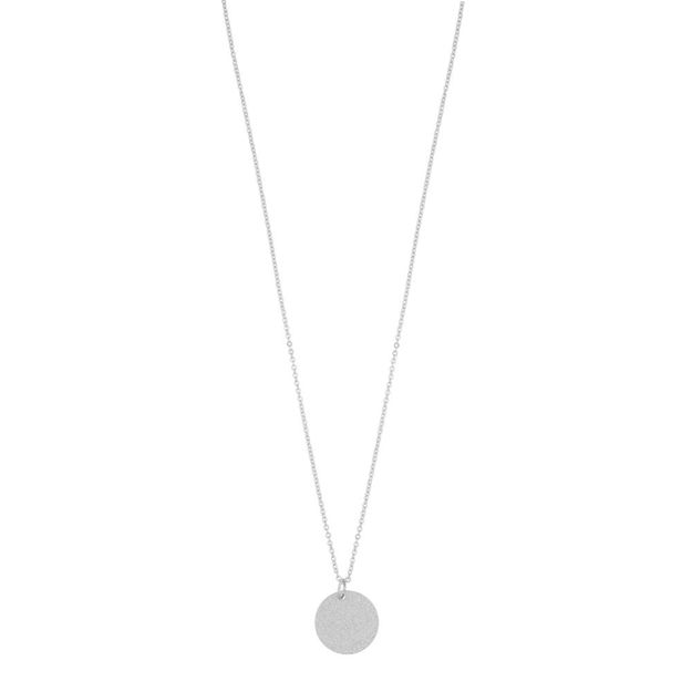 SNØ LYNX SMALL PENDANT NECK 42 PLAIN SILVER