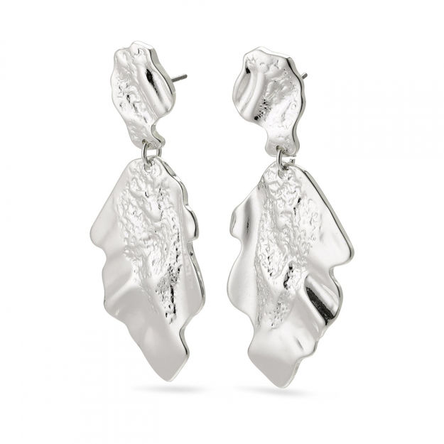 EARRINGS VALKYRIA,SILVER PLATED
