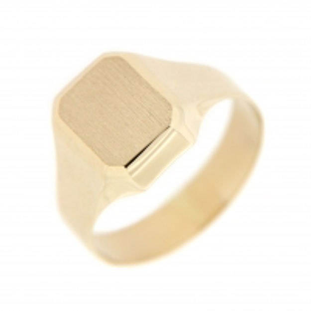 Gull signet ring 9x12mm 