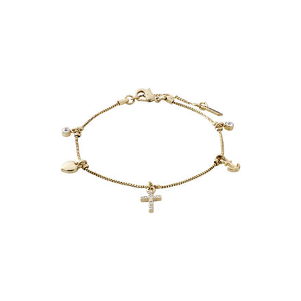 BRACELET ANET,GF TRO/HÅP/KJÆRLIGHET