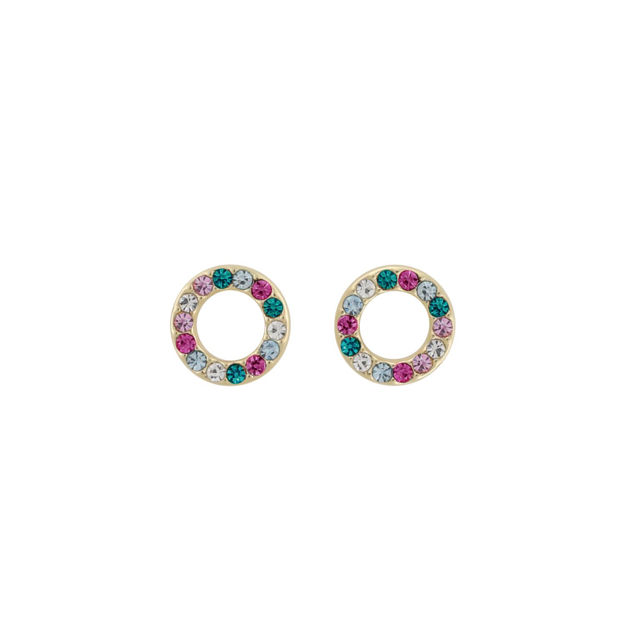 Lindsey small ear g/mix cerise