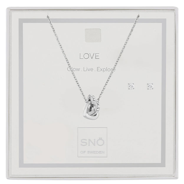 VALENTINE 21 LOVE NECK SET S/CLEAR