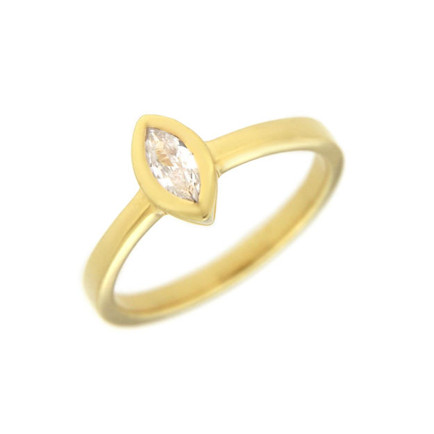 RING FG.SØLV 2MM, OVAL CZ