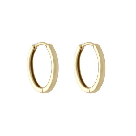 Ørering fg sølv 19mm 1.9mm glatt