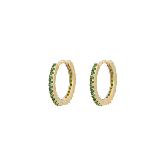 Rola small ring ear g/green