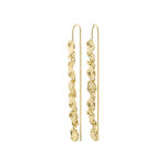 THANKFUL long chain earrings gold plated