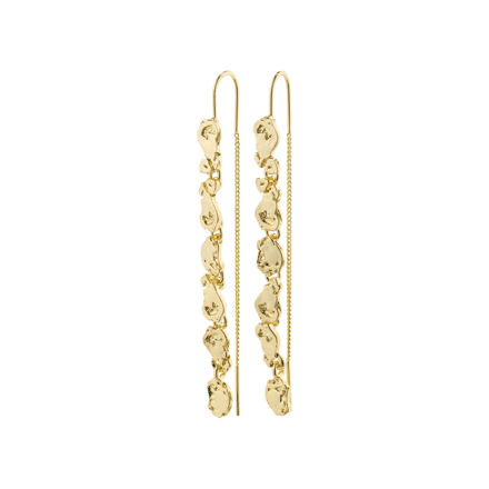 THANKFUL long chain earrings gold plated