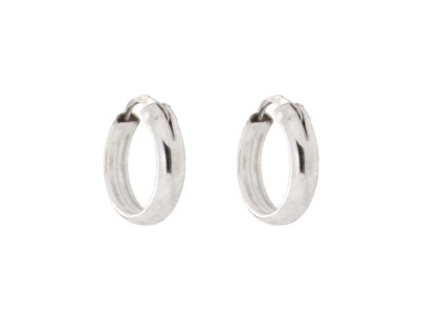 ØRERING SØLV 2,5MM BRED 12MM Ø