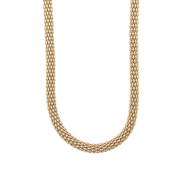 COLLIE SØLV FORGYLT 3,6MM RUND HUL