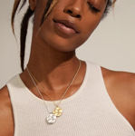 Aquarius Zodiac Sign Coin Necklace,gold plated