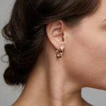 Goldplated earrings