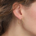 Classic goldplated earring
