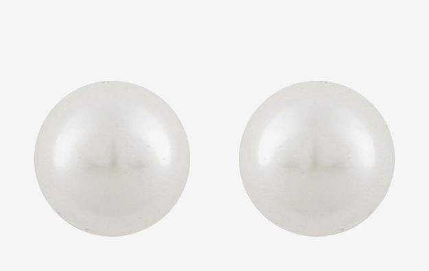 Core pearl small ear g/white