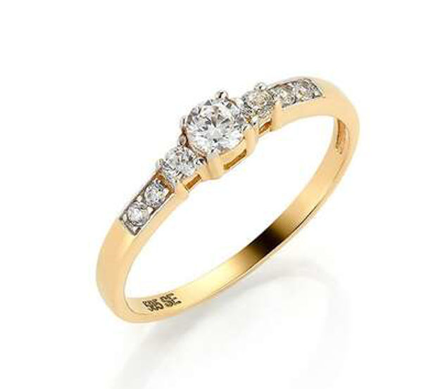 Kjærlighetsring 0,41ct WSI 585