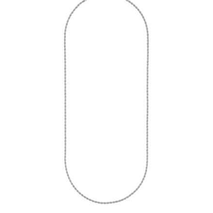 Exibit small neck plain silverplated - 42cm