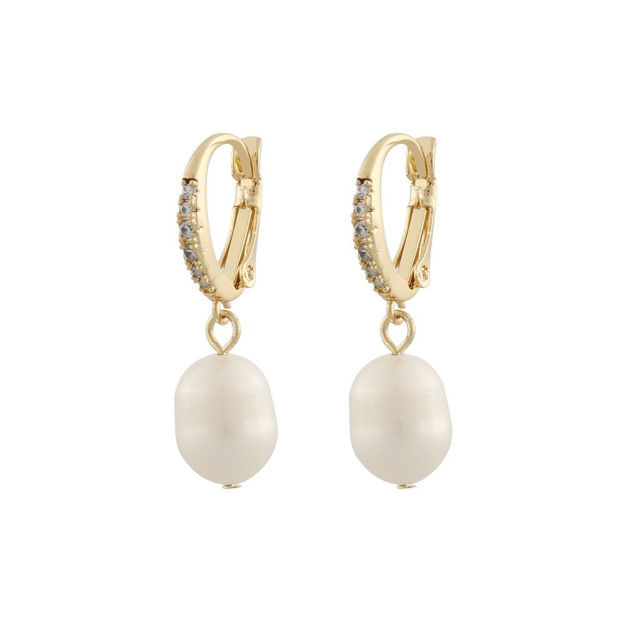 Sunday short ear goldplated/white - Onesize