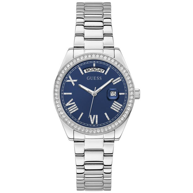Guess Ladies Work Life silver/blue