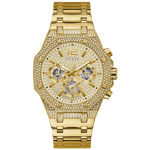 Guess Mens Activ Life gold 44mm 5 ATM 