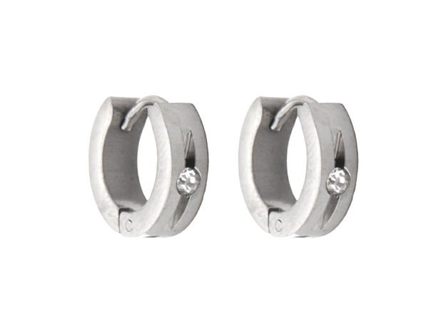 ØRERING STÅL CZ 13x4mm hengslet