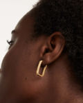 Super Nova earrings gold plated