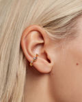 Zoe earrings gold plated multi