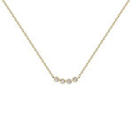 White Tide necklace gold plated 