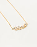 White Tide necklace gold plated 