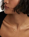 Octet necklace gold plated 40-50cm
