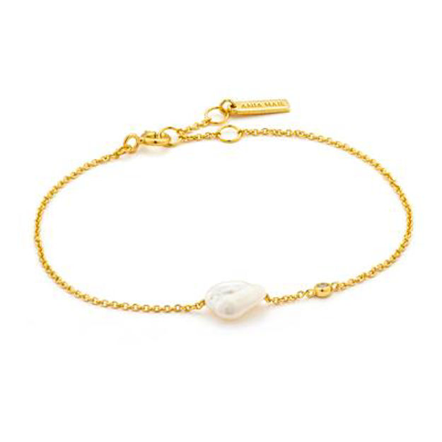 ANIA HAIE PEARL BRACELET B019-01G