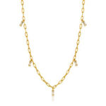 ANIA HAIE GLOW DROP NECKLACE N018-02G