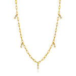 ANIA HAIE GLOW DROP NECKLACE N018-02G