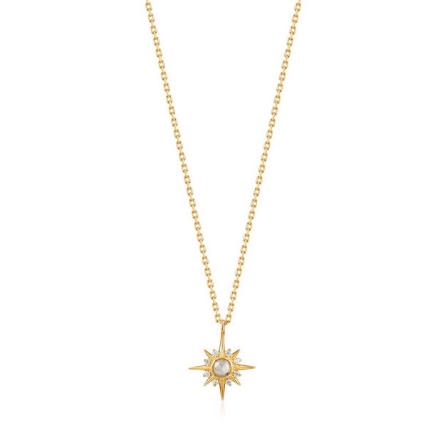 ANIA HAIE MIDNIGHT STAR NECKLACE N026-02G