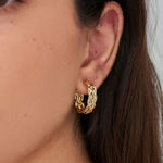 ANIA HAIE HOOP EARRINGS E036-05G