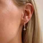 SNØ FELIZ RING STONE EAR GOLD/CLEAR