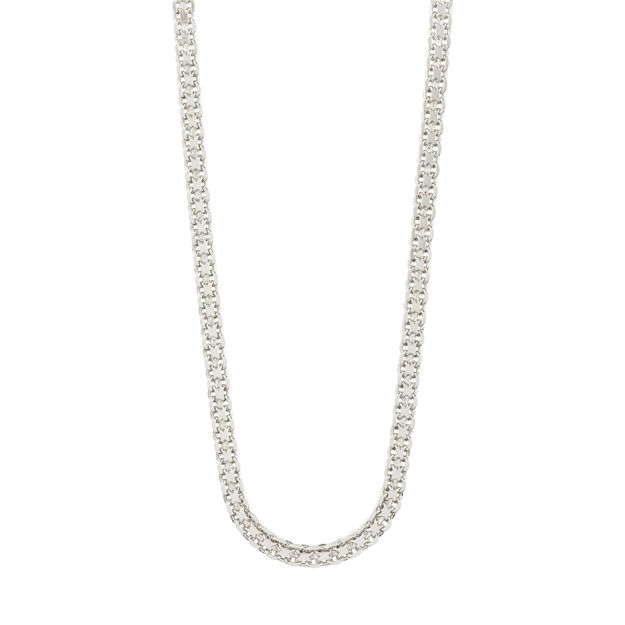 PEACE chain necklace silver-plated