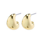 ALEXANE recycled chunky mini hoop earrings gold-plated