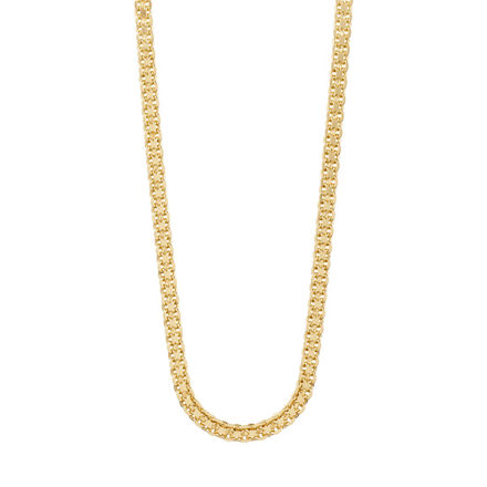PEACE chain necklace gold-plated