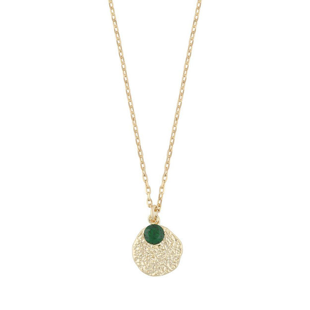 London pendant neck 45 g/green