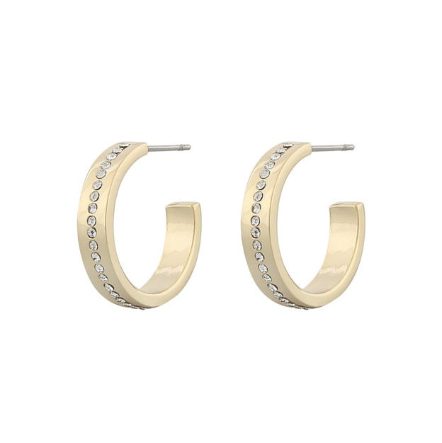 Nine oval ear g/clear