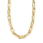 LOVE chain necklace gold-plated