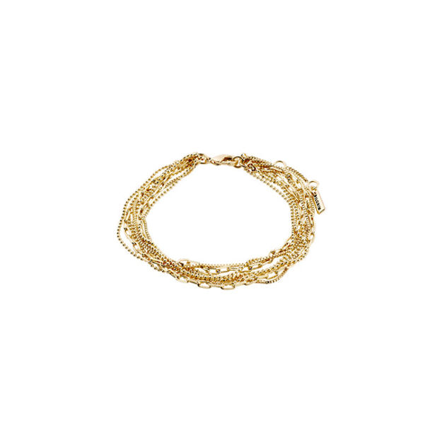 LILLY chain bracelet gold-plated
