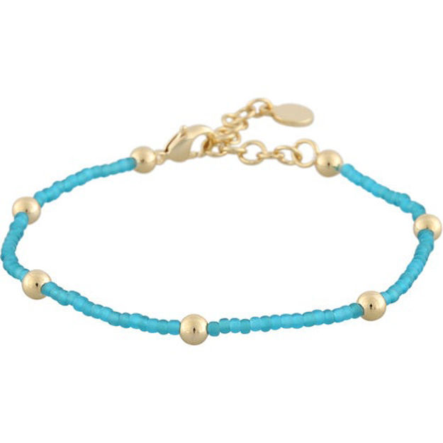 Exibit brace single goldplated/aqua - Onesize