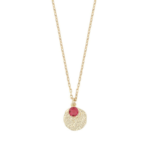 London pendant neck 45 g/fuchsia