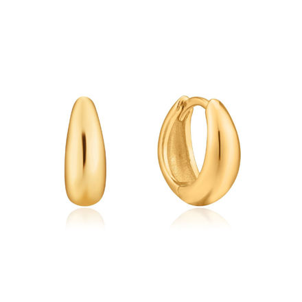 Bilde av ANIA HAIE LUXE HUGGIE HOOP EARRINGS E024-03G