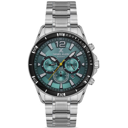 Daniel Klein herreur 5ATM 45mm grønn skive stål lenke