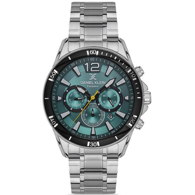 Daniel Klein herreur 5ATM 45mm grønn skive stål lenke