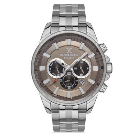 Daniel Klein herreur 5ATM 46mm brun skive stål lenke