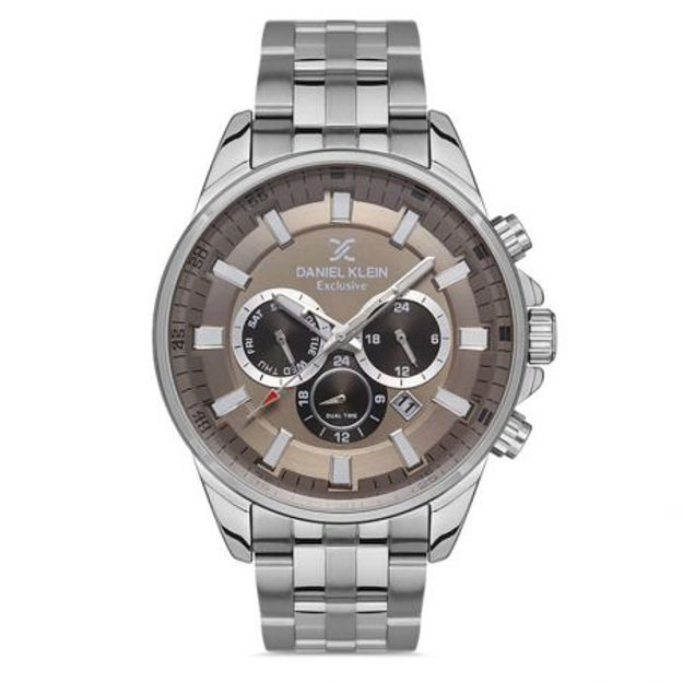 Daniel Klein herreur 5ATM 46mm brun skive stål lenke