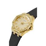 Guess Ladies Night Life steel/gold,Ø:39mm,5ATM,